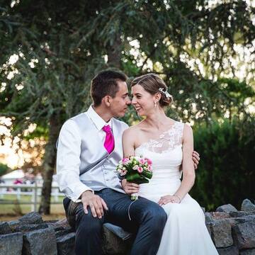 Coiffure mariée et demoiselle d'honneur à domicile en région bordelaise