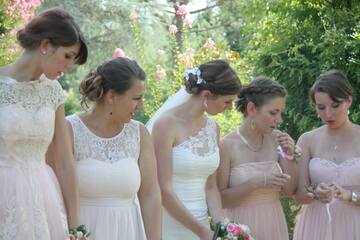 Prestation de coiffure de mariée à domicile dans les environs de Carcans