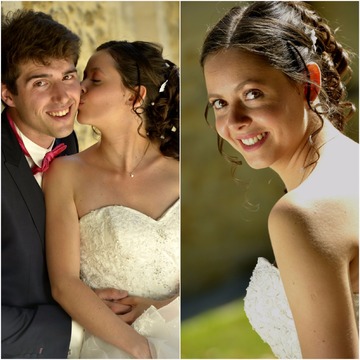 Coiffure pour mariée à domicile proche de Saint-Médard-en-Jalles