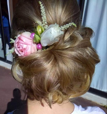 Coiffure à domicile pour un mariage du côté de Saint-Médard-en-Jalles