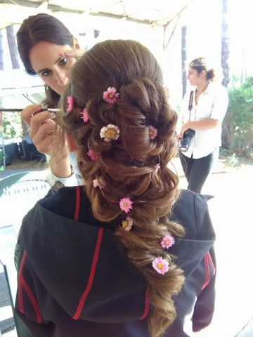 Coiffure pour mariée à domicile proche de Saint-Aubin-de-Médoc