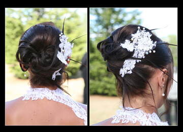 Prestation de coiffure de mariage à domicile dans la région de Eysines