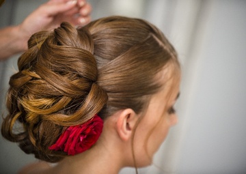 Coiffure de mariage à domicile vers Hourtin