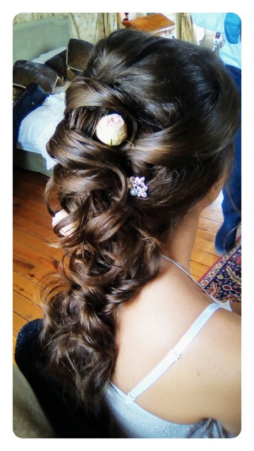 Coiffure à domicile pour un mariage du côté de Le Haillan